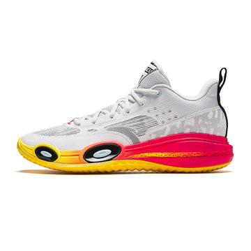ANTA Men Shock The Game Attack 6 Basketball Shoes White