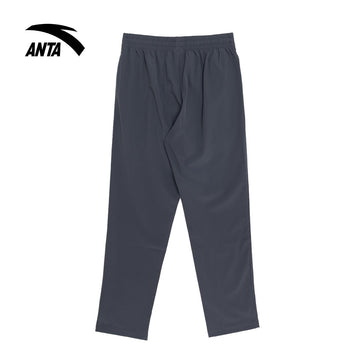 ANTA Men Basketball Woven Track Pants in Grey