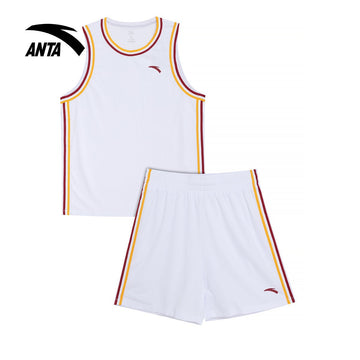 ANTA Men Basketball Suit in White