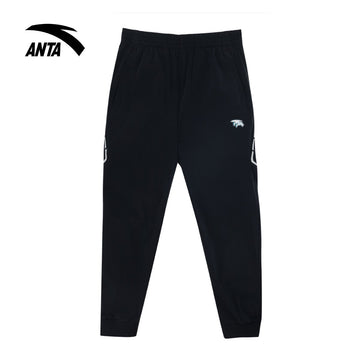 ANTA Kids - Boys' Woven Track Pants in Black