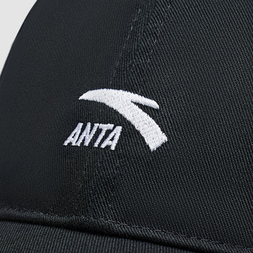ANTA Women Lifestyle Baseball Cap In Basic Black
