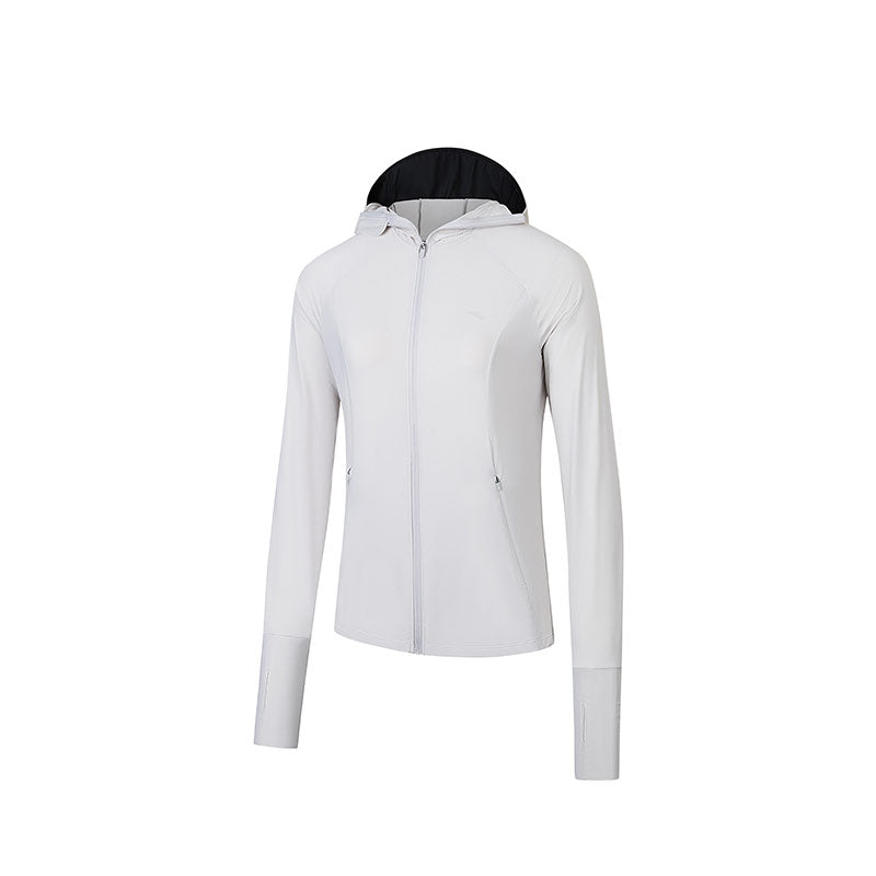 ANTA Women A-Chill Touch Cross Training Knit Track Top