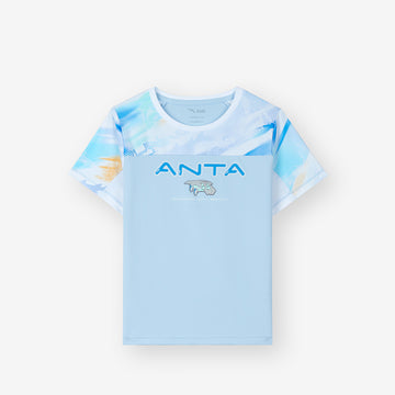 ANTA Kids Boy Little Kids Running Short Sleeve T Shirt