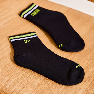 ANTA Lifestyle A-Antiseptic Socks Mid-Crew Socks